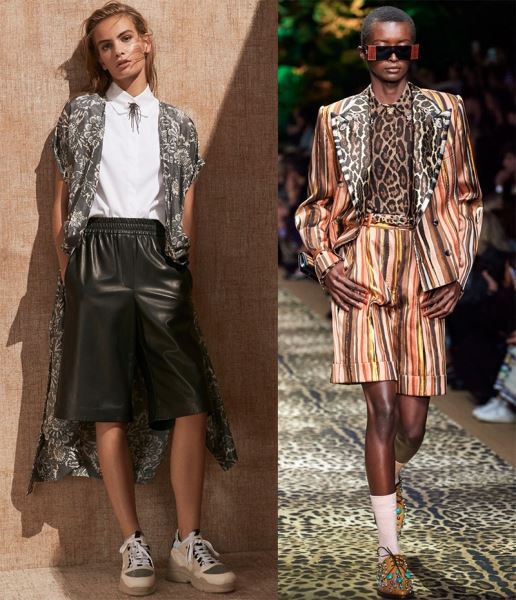 Женские шорты бермуды и мода 2020 года