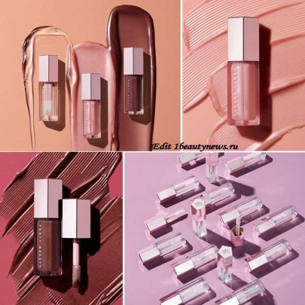 Новые оттенки блесков для губ Fenty Beauty Gloss Bomb New Shades Spring 2020: информация и свотчи