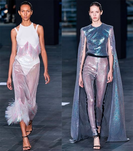 Модные ассиметричные платья David Koma