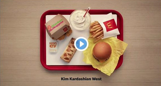 Бигмак, пирожок: стало известно, что любит Ким Кардашьян в ресторанах быстрого питания